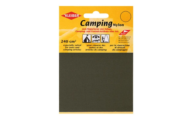 Kleiber Camping Nylon Reparaturflicken Atlantik (2 Stück) 4 Kleiber Camping Nylon Reparaturflicken Atlantik (2 Stück) – Bild 2