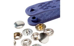 PRYM Druckknöpfe Silber 10 Stück Ø 15 Mm -Roben Peak Geschaft 248422 2484659