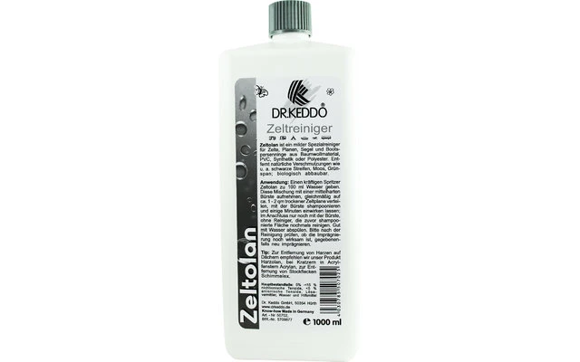 Dr. Keddo Zeltolan Zeltreiniger 1 Liter 3 Dr. Keddo Zeltolan Zeltreiniger 1 Liter