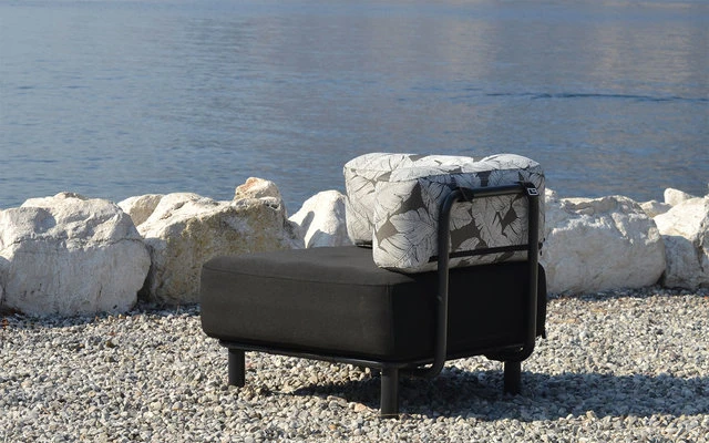 One Bar Element 1 Aufblasbarer Sessel / Sitzelement Light Grey / Green 7 One Bar Element 1 Aufblasbarer Sessel / Sitzelement Light Grey / Green – Bild 5