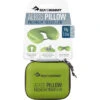 Sea To Summit Aeros Premium Traveller Reisekissen, Lime 48x29x12cm
