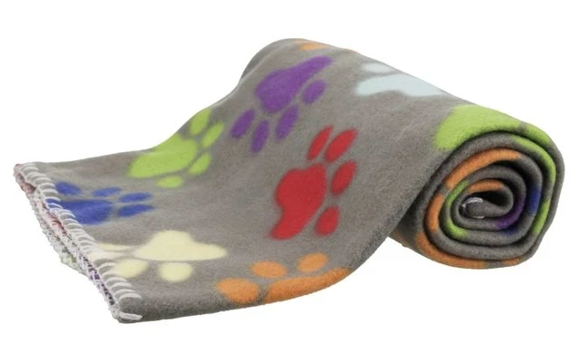 Jollypaw Fleecedecke Joost 100 × 70 Cm Grau/bunt 3 Jollypaw Fleecedecke Joost 100 × 70 Cm Grau/bunt