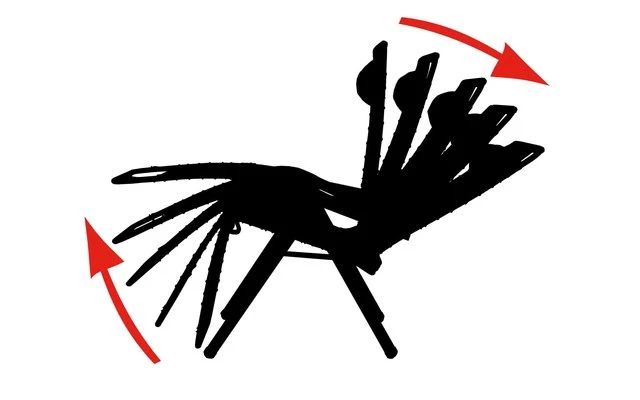 Crespo AA-234 Air Elite Sonnenliege 3 Crespo AA-234 Air Elite Sonnenliege