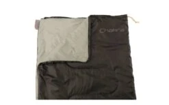 Easy Camp Chakra Square Sleeping Bag Rechteckiger Reiseschlafsack Chakra Schwarz -Roben Peak Geschaft 459837 3441107