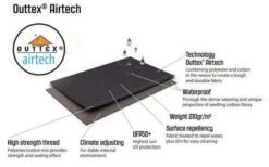 Outwell Hayward Lake 4ATC Tunnelzelt -Roben Peak Geschaft 487850 3587299