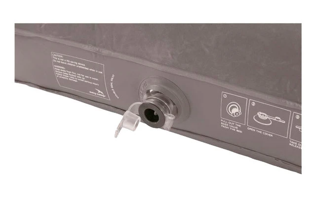 Easy Camp Luftmatratze Einzel 185 X 73 X 18 Cm Grau 4 Easy Camp Luftmatratze Einzel 185 X 73 X 18 Cm Grau – Bild 2