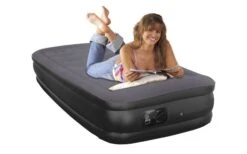 Happy People Deluxe Luftbett 196 X 97 X 47cm Grün/beige