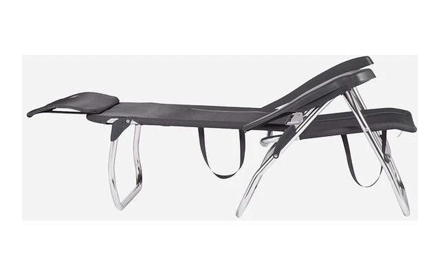 Crespo AL/223 C Compact Strandstuhl Dunkelgrau 6 Crespo AL/223 C Compact Strandstuhl Dunkelgrau – Bild 4