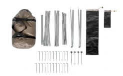 Tambu Nihaita 5 Personen Familien Tunnelzelt Braun -Roben Peak Geschaft 575887 3940511