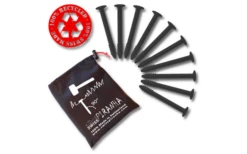 SwissPiranha BF90 Zelthering Schwarz 9,7 Cm Einzeln -Roben Peak Geschaft 594675 4342731