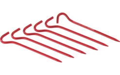 MSR Hook Stakes Kit Zeltheringe Rot 1 Teilig -Roben Peak Geschaft 610847 4323163