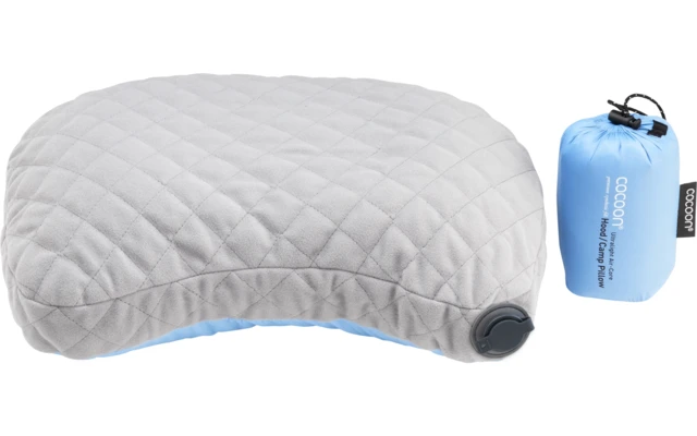 Cocoon Air Core HOOD CAMP Kissen Ultralight Wasabi / Grey 4 Cocoon Air Core HOOD CAMP Kissen Ultralight Wasabi / Grey – Bild 2