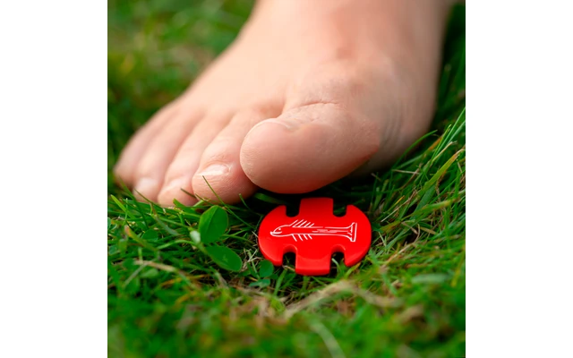 Swiss Piranha RT150 Zelthering Rot 15 Cm Einzeln 4 Swiss Piranha RT150 Zelthering Rot 15 Cm Einzeln – Bild 2