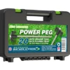 Outdoor Revolution Eco Warrior Power Peg Zelt Und Vorzelthering Im Koffer 20 Stück -Roben Peak Geschaft 628483 4408987