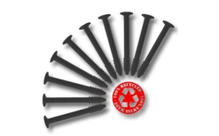 SwissPiranha BF90 Zelthering Schwarz 9,7 Cm Einzeln -Roben Peak Geschaft 636039 4342695