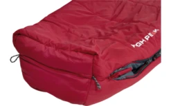 High Peak Hyperion 1 M Mumienschlafsack 210 X 80 Cm Dunkelrot/grau -Roben Peak Geschaft 731720 5032583