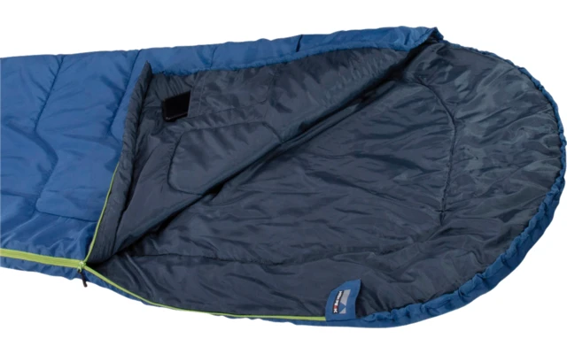 High Peak Easy Travel Trapez Mumienschlafsack Mit Kapuze Blau/dunkelblau 3 High Peak Easy Travel Trapez Mumienschlafsack Mit Kapuze Blau/dunkelblau