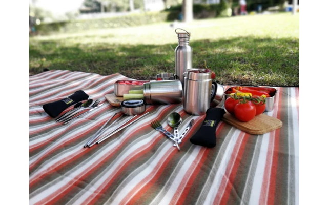 Basic Nature Outdoor Picknickdecke 200 X 150 Cm 5 Basic Nature Outdoor Picknickdecke 200 X 150 Cm – Bild 3